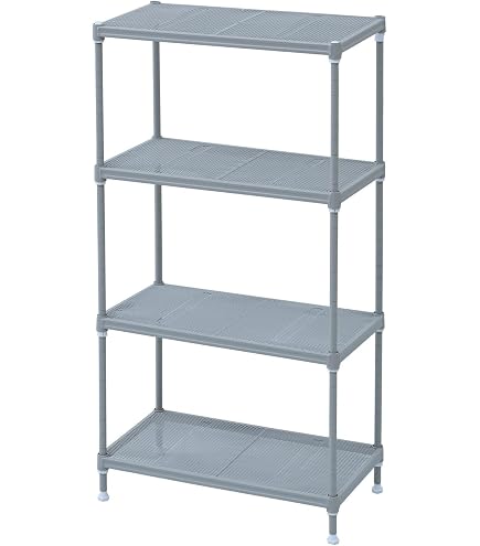 Amazon｜IKEA イケア シェルフユニット 60x148cm スチールラック 4段